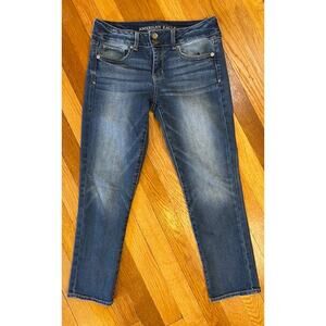 American Eagle Artist Crop Super Stretch Jeans